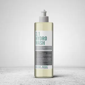 No 100 MINERAL WOODS 3.1 Hydro Wash Men's 3-in-1 Cleanser with Glycerin Panthenol & Allantoin for Clean Skin Soft Hair & Fresh Energetic Cleanse