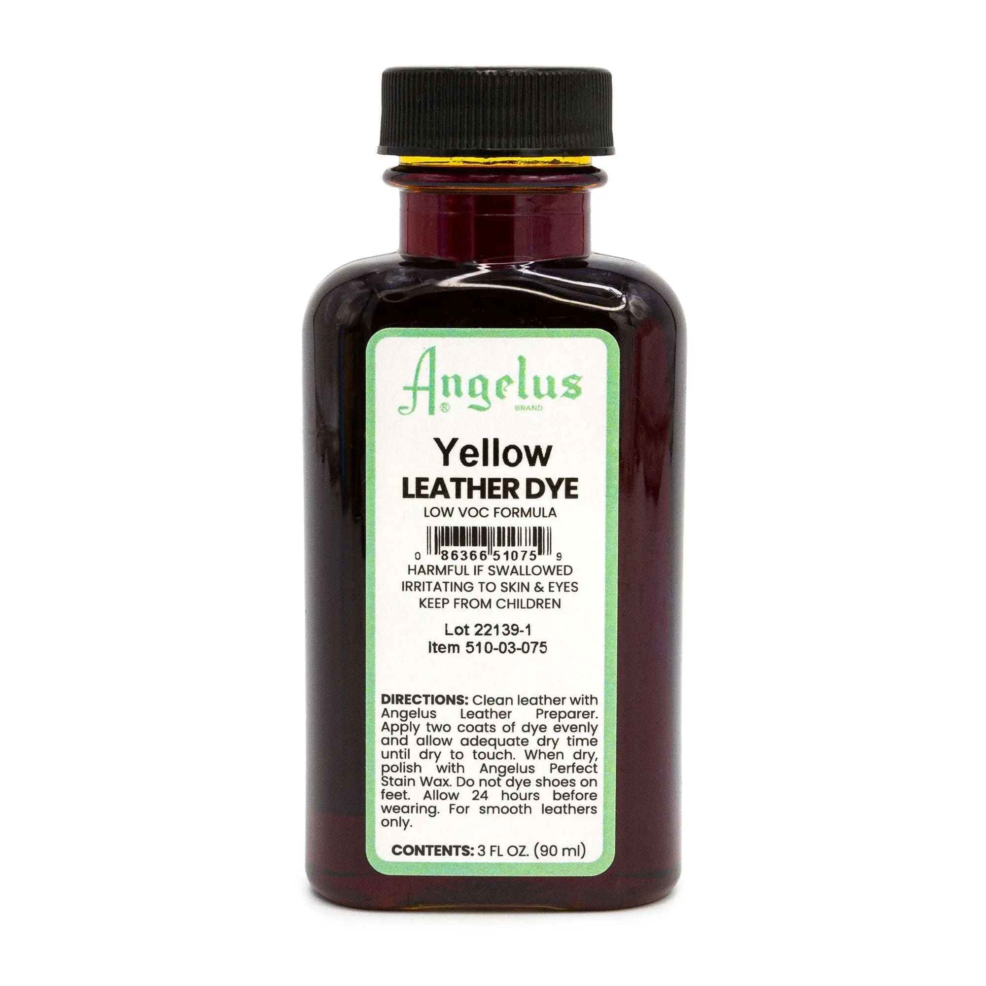 Yellow Low VOC Leather Dye