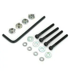 Du-Bro 4-40x1 Socket Head Bolt & Blind Nut Sets (4pcs) DUB129