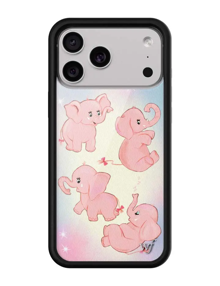 Pink Elephants iPhone Case