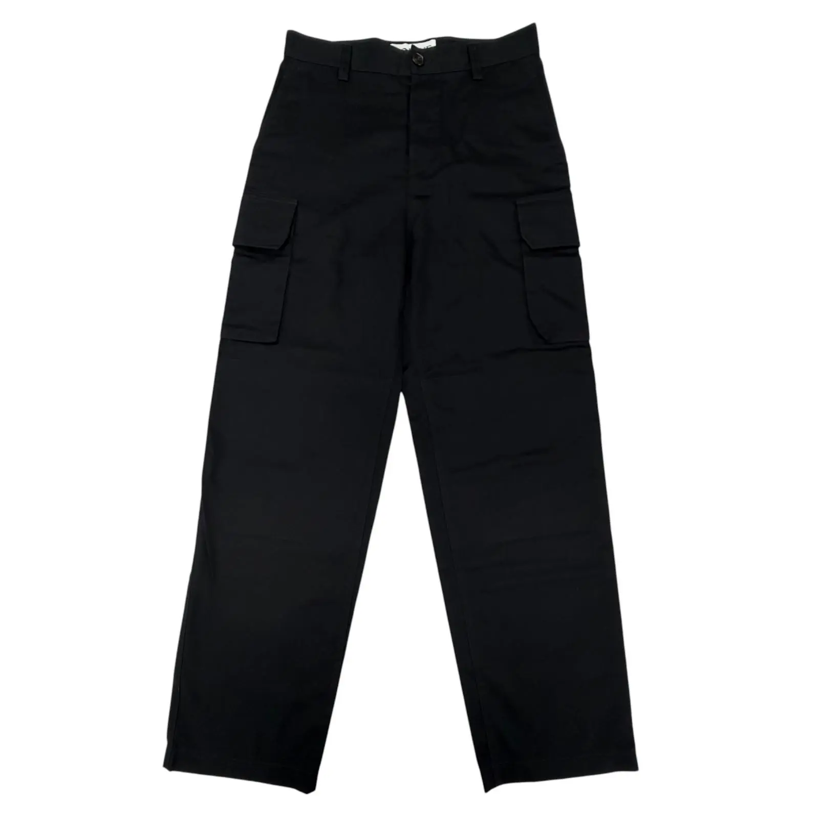 Pre-owned Loewe Calfskin Small Leather Goods Cotton Cargo Trousers