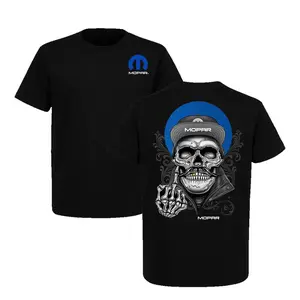 Mopar Skull Graphic T-Shirt, Streetwear Apparel, Perfect Gift for Men & Car Enthusiast, Made in USA