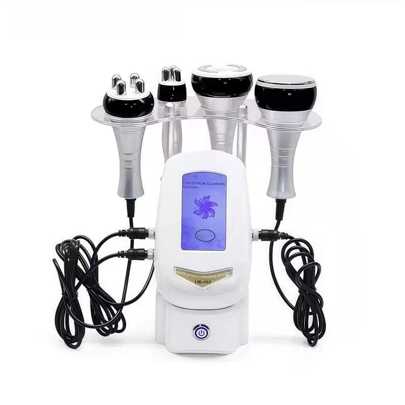 4 in 1 Multifunctional Facial Beauty Instrument, Multipurpose Body Shaping Massager, Professional Facial Care Beauty Instrument for Home Use, White