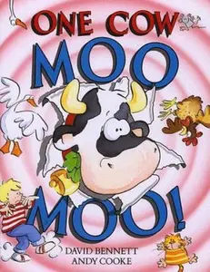 USED-One Cow Moo Moo! by David Bennett (Hardcover)