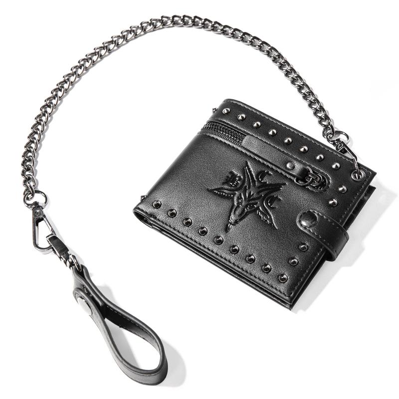 BCC Goat Bifold Chain Wallet