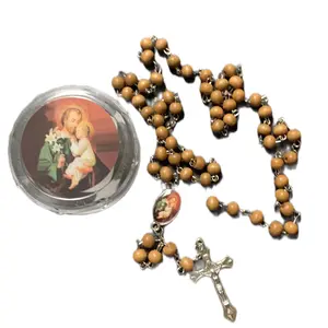 Saint Joseph Rosary with scent