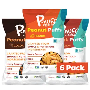 Variety Flavor - Roasted Peanut, Cocoa & Cinnamon (Pack of 6)