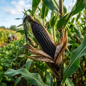 50 Black Corn Seeds for Planting - Variety for Home Gardening