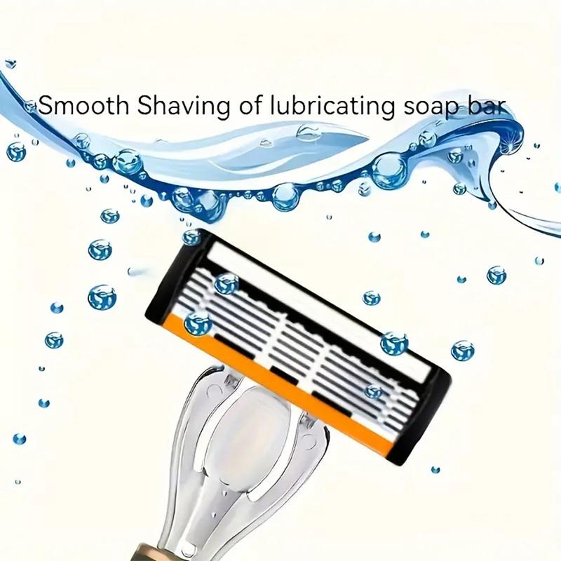 This classic men's razor comes with 72 ultra-sharp and durable blades, and its progressive design ensures a safe, smooth and painless shaving experience. Comes with 2 non-slip handles, perfect for holiday gifts