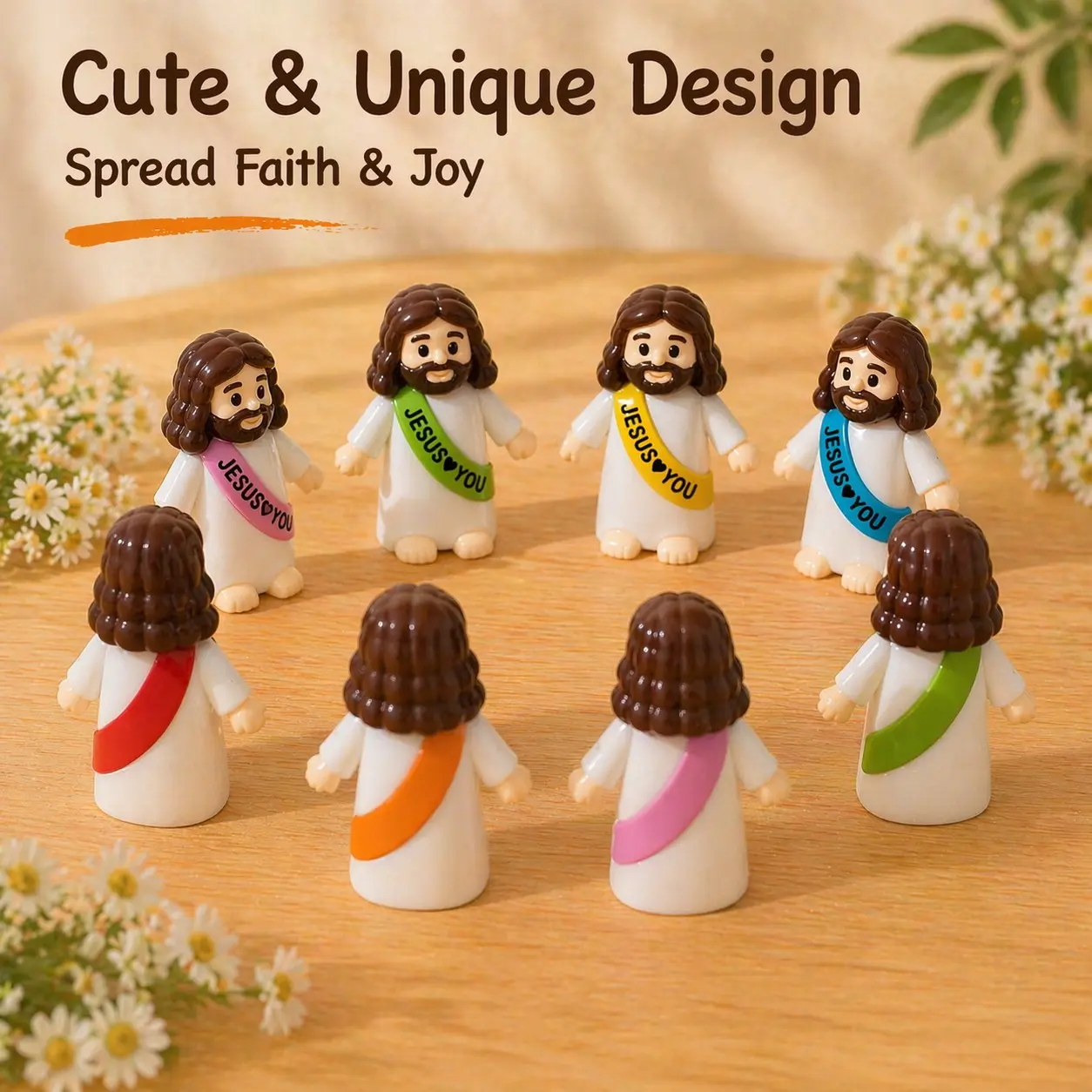 New Mini Figurine Easter Decorations, Cute Cartoon Little Figure Ornaments, Lovely Holiday Tabletop Decor & Easter Gifts.#EasterDecor #MiniEasterFigurine #CartoonOrnaments #EasterGifts #HolidayTableDecor #EasterBasketFillers.You'll get 30 in one order