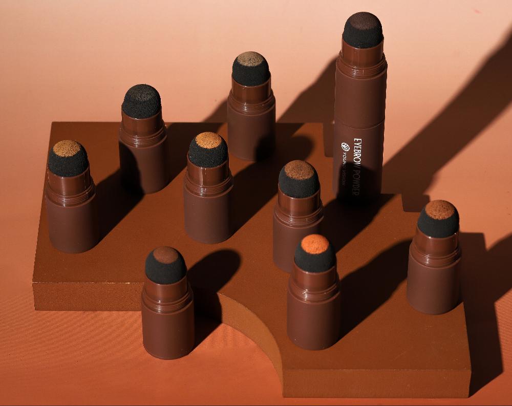 YOUNG VISION Eyebrow & Hairline Contour Kit Eyebrow Powder Pen Stamp Natural Daily Commuter Makeup