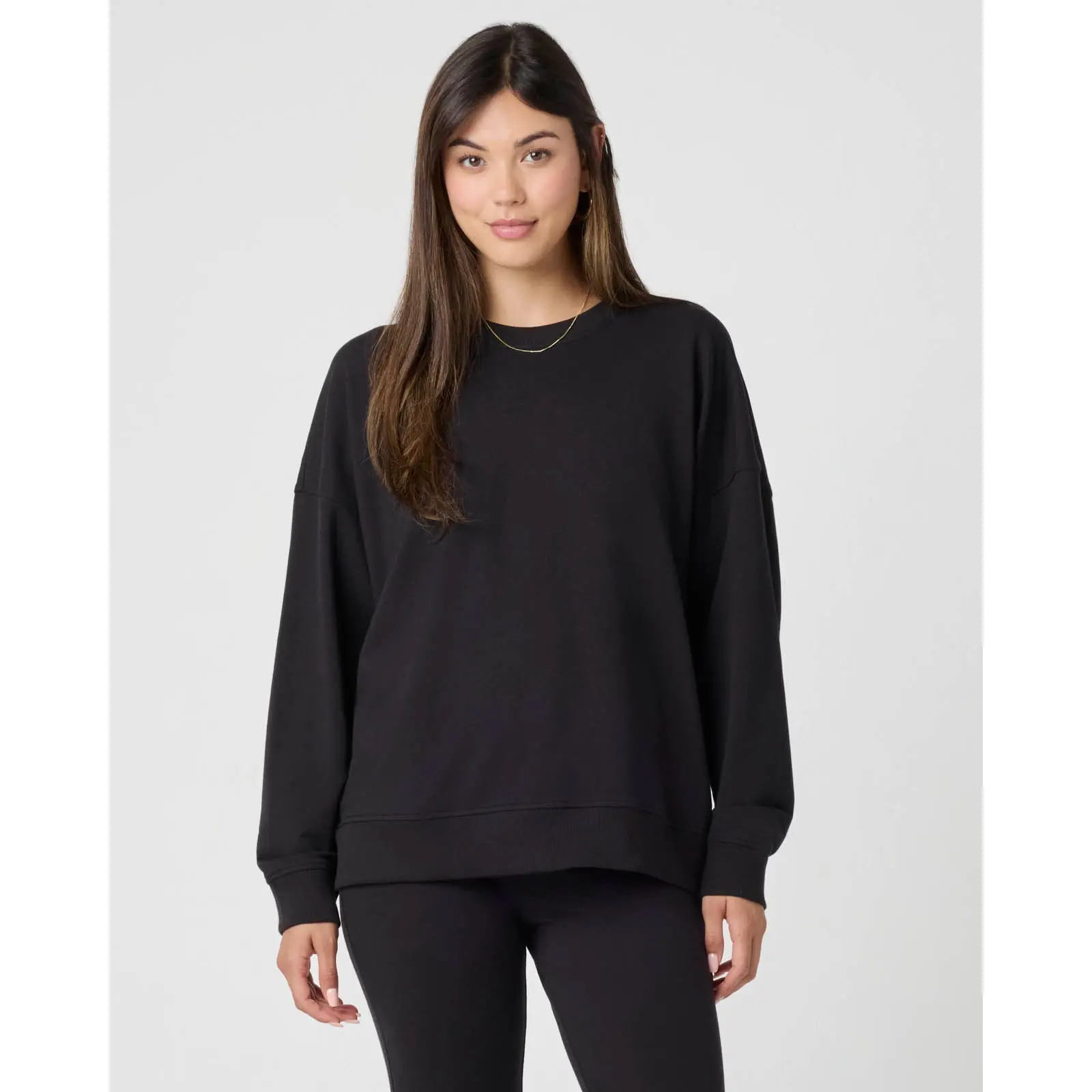 Sporty Terry Oversized Sweatshirt