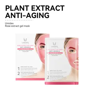 Korean COLLAGEN MASK -5PCS Anti-Aging Facial Mask with Deep Hydration, Wrinkle Reduction, Natural Rose Extract & Glowing Skin for Youthful Skin
