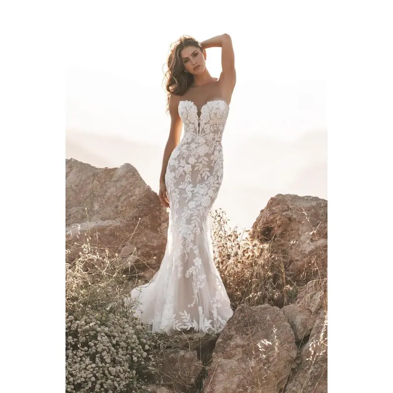 sachin and babi light blue dress 7 Stunning Designer Evening Gowns With Sleeves