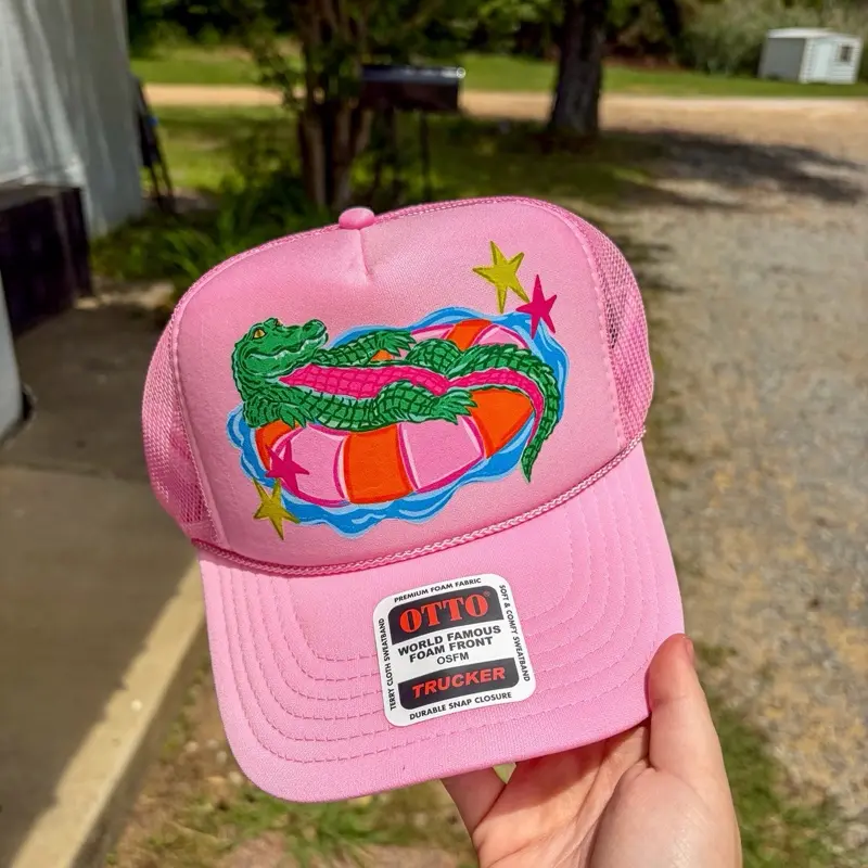 Later Alligator Trucker Hat
