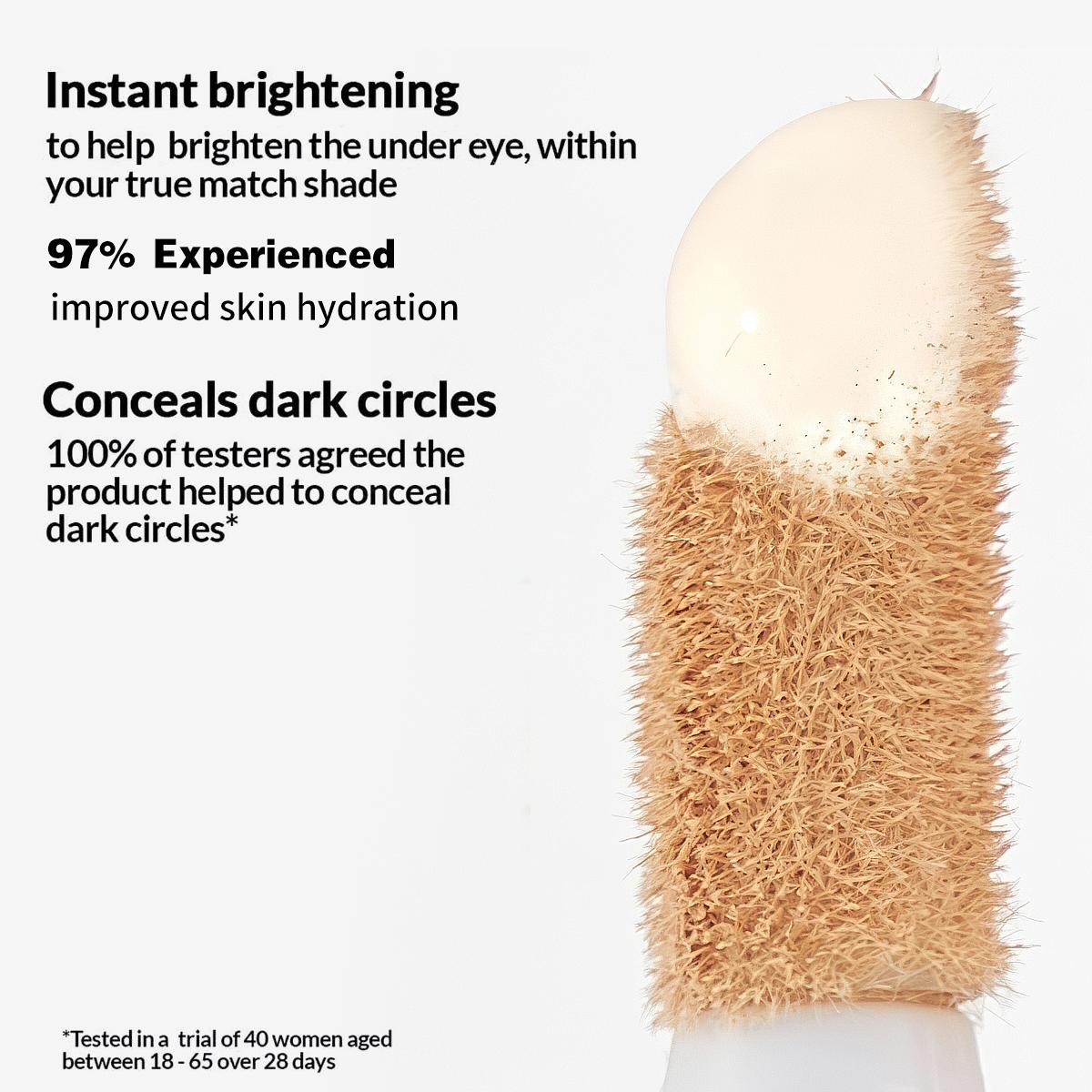 PHOFAY Instant Oil Control Moisturizing Concealer, brightens and Longwearing , natural coverage makeup with aloe vera, full coverage of dark circles, wrinkles and fine lines, blemishes, tattoos, suitable for all skin tones Skin, the perfect cosmetic gift