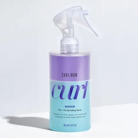 Color Wow's Curl Wow Shook Mix + Fix Bundling Spray for Curly Hair