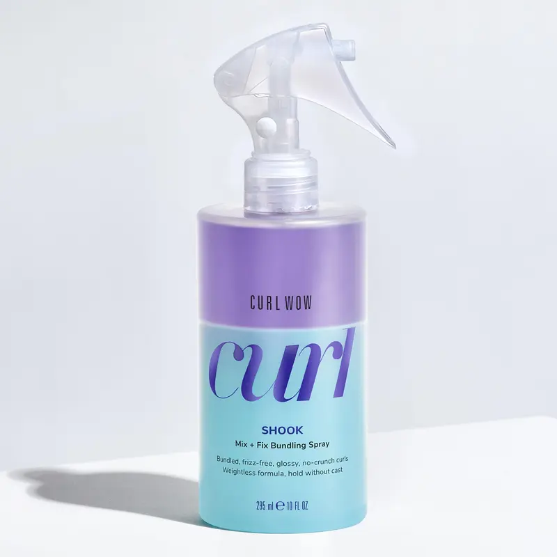 Color Wow's Curl Wow Shook Mix + Fix Bundling Spray for Curly Hair
