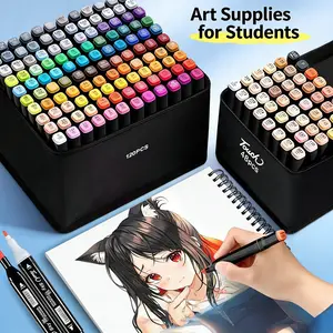 Double-Ended Drawing Markers Set, 36 Random Colors, Professional Sketching Markers, Art, Sketching, Graffiti, Calligraphy, Christmas Gift