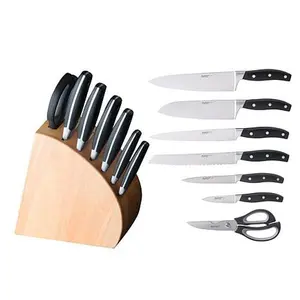 BergHoff 8-piece Stainless Steel Cutlery Set with Block