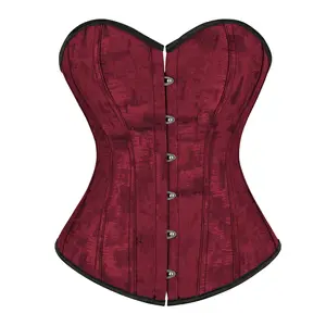 MILALEE Corset Tops : Renaissance Corsets for Women Overbust Bustier  for Cosplay Bustier Tops for Women Halloween Gothic Party Outfit 809-ZC-1