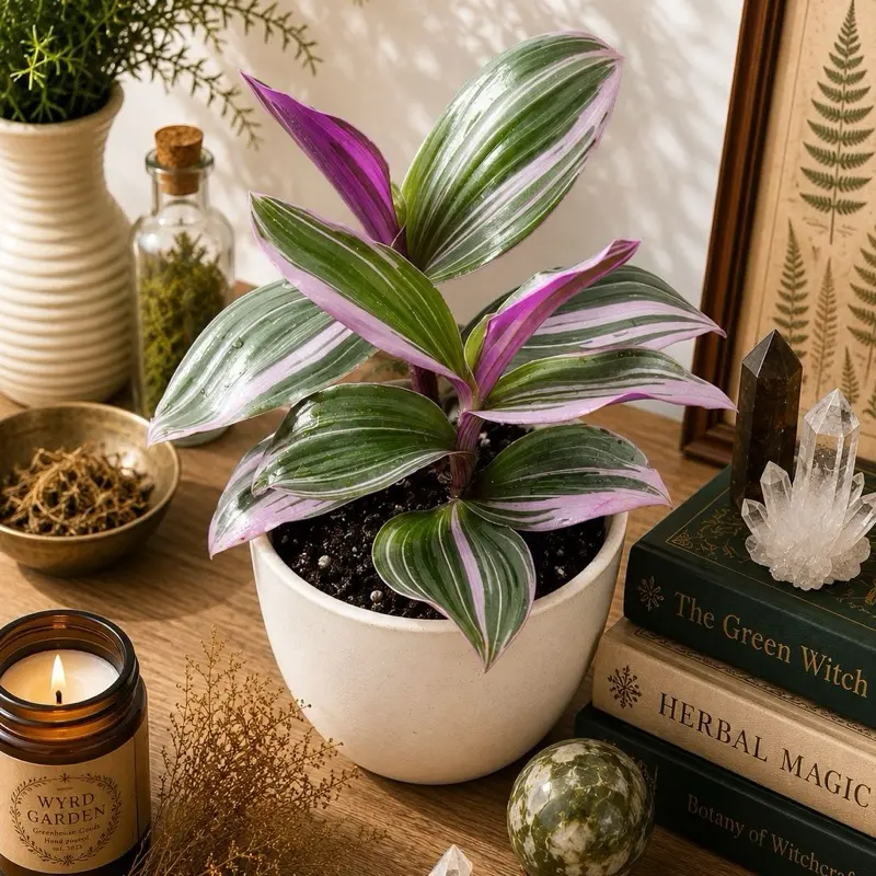 Tradescantia Nanouk | Established Starter Plant | 4” Nursery Pot