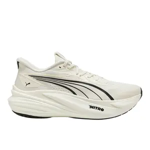 PUMA Mens Magmax Nitro 2 Running Sneakers Shoes - Off White