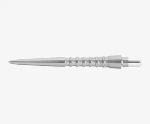 Storm Grooved Dart Points - Machined Metal Construction, Groove Grip Finger Hold, Profiled Shape for Darts Sports & Outdoor Recreation Equipment
