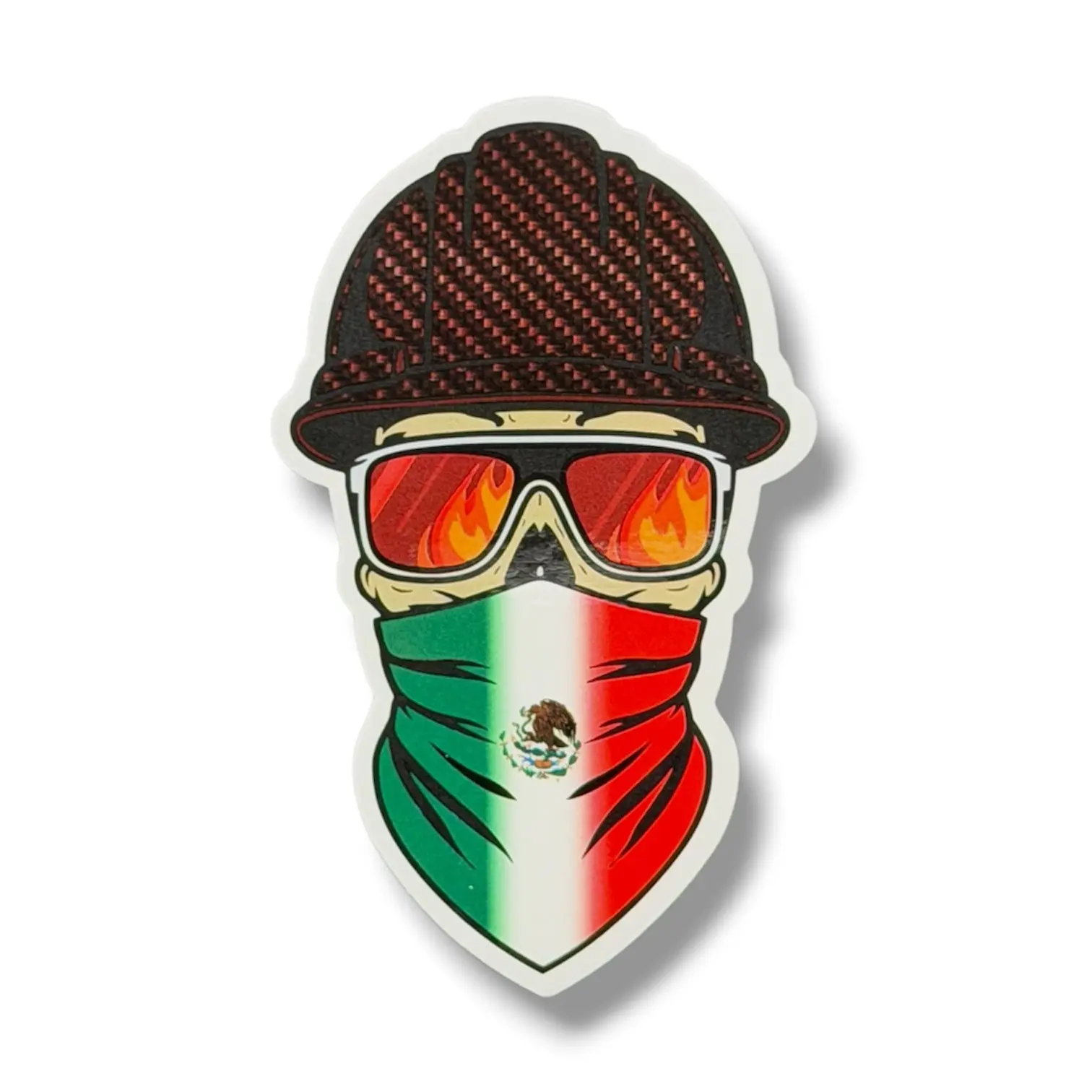 Mexico Hardhat Skull