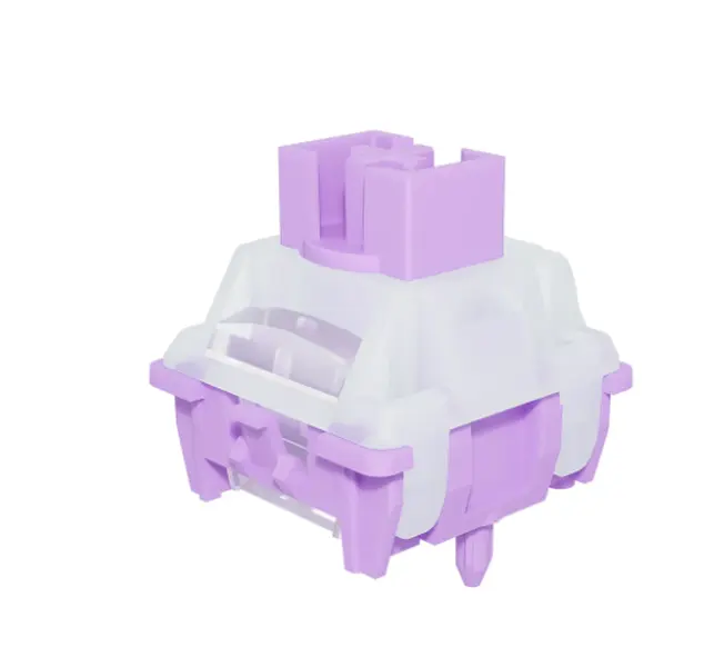 GATERON Magnetic Orchid Hall Switch for Keyboards, Wall Stem, Full POM Linear, Factory Pre-Lubed, Adjustable Pre-Travel for Magnetic Gaming Keyboards, Hall Switches Keyboards