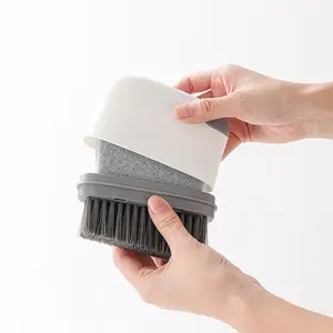 3-in-1 Window Groove Cleaning Brush, Multifunctional Crevice Cleaner Tool for Window Tracks & Kitchen Gaps