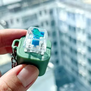 Lizard Keychain with Realistic Lizard Sound Stress Relief Focus & Relaxation Portable Gift for Kids & Adults Fun Practical Design, Valentine's Day gift Mother's Day gift