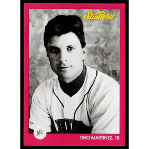 Tino Martinez 1991 Studio #118 Seattle Mariners