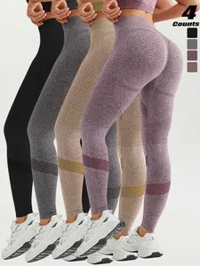 Women's High-Waisted Yoga Pants, Peach Butt Lifting High Elasticity Yoga Leggings, Sporty Tight-Fitting Outdoor Fitness Trousers, Soft Leggings