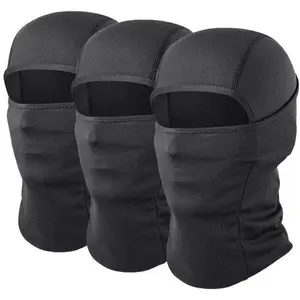 Unisex 3-Pack Quick-Dry Breathable Full Face Balaclava Ski Mask, UV Protection Gear for Motorcycle, Cycling Outdoor Sports,summervibes outdoorfun