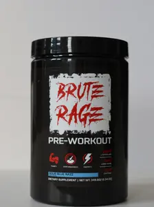 Brute Rage Pre-Workout Sour Blue Razz