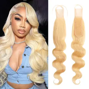 Starlet 100% Virgin Unprocessed Human Hair 2X6 Closure Body Wave (10"-18")