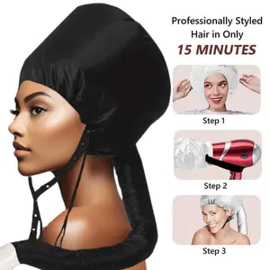 TiendaStore Hair Dryer Bonnet, Hair Dryer Hooded Diffuser Cap for Curly Hair - Speeds Up Drying Time, Safety Deep Conditioning at Home