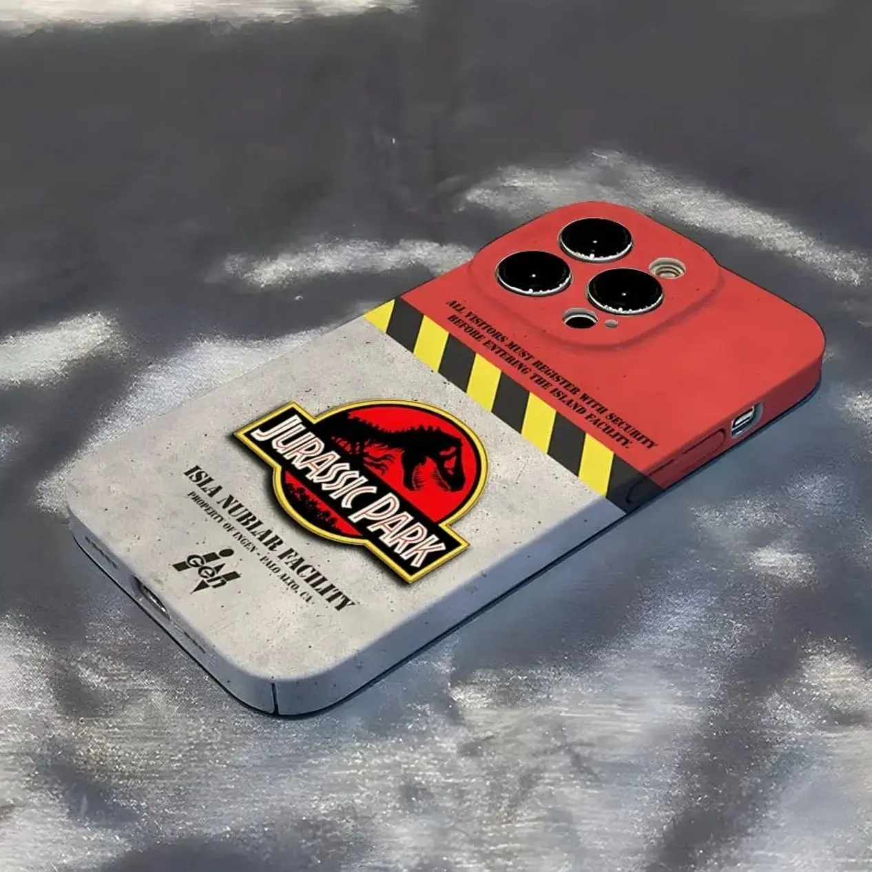 J-Jurassic Park Dinosaur World Phone Case For Iphone 17 16 Pro Max 15 Pro  13 14 12 11 8 7 Plus X XR XS Max All Inclusive Cover FXT - TikTok Shop