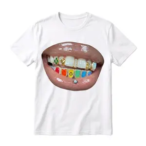 Velourz Ardelias Graphic Tee - Women's Classic Fit Crewneck T-Shirt in Lightweight 125GSM Cotton Blend