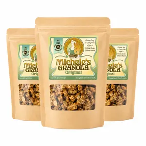 Michele's Original Natural Granola, Milk-Paired Breakfast Cereal, 12 oz