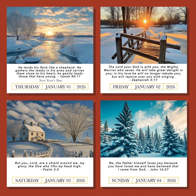 2026 A Verse A Day Calendar