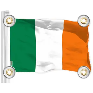 G128 Ireland Irish Flag | 3x5 Ft | LiteWeave Pro Series Printed 150D Polyester, 4 Corner Brass Grommets | Country Flag, Vibrant Colors, Perfect For Balcony, More Durable Than 100D 75D Polyester