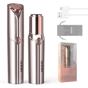 Facial Hair Removal for Women, Hair Removal Device, Rechargeable Hair Remover for Women, Facial Hair Remover for Face, Upper Lip, Chin, with a Branded Storage Bag