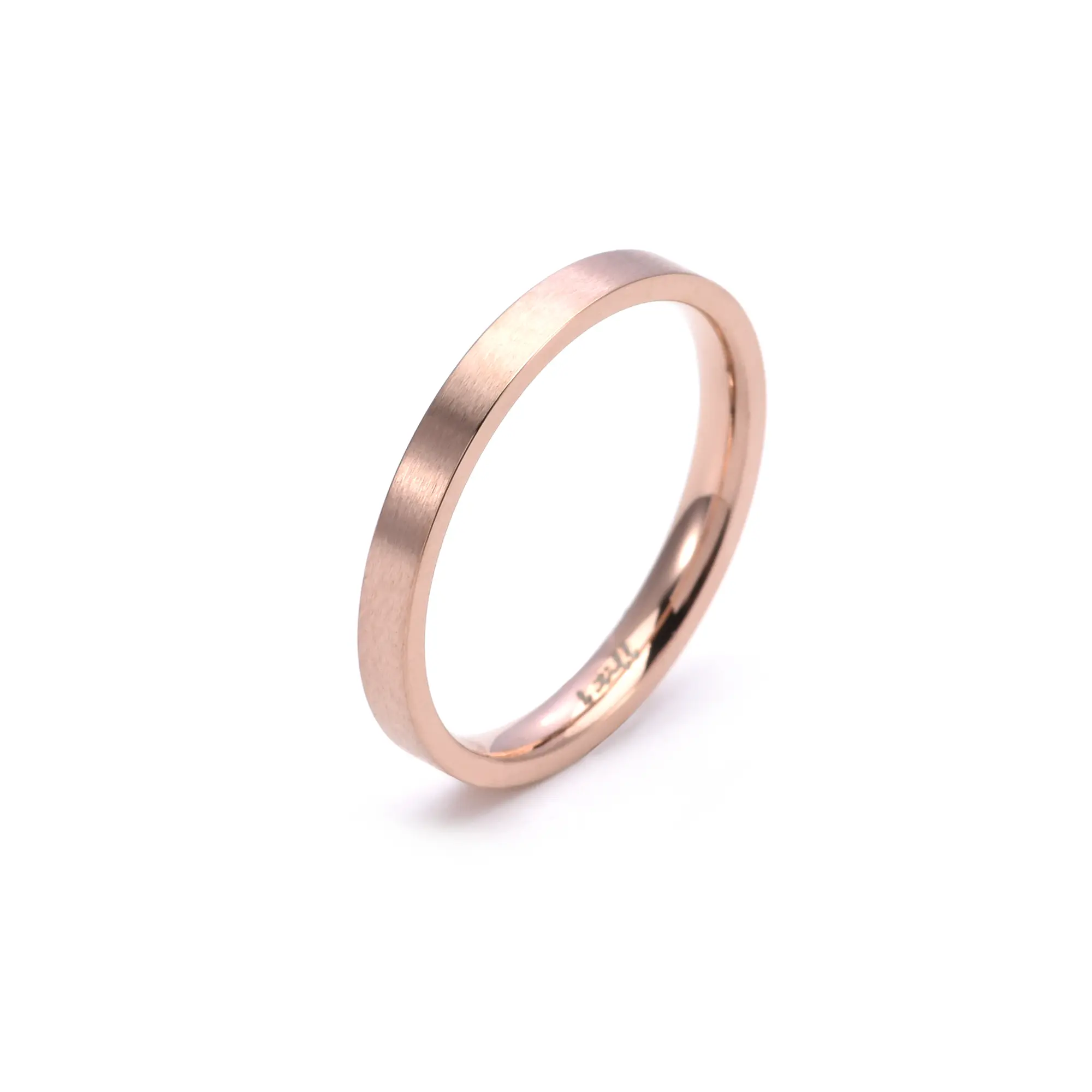 RG101RG B.Tiff Rose Gold Stacking Ring [Thin Band]