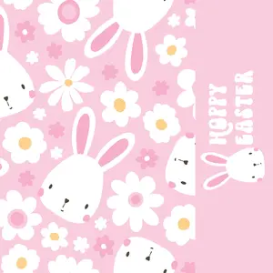 HOPPY EASTER FLOWERS BOX