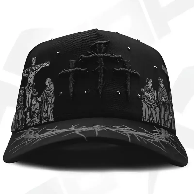 Cap “Viacrucis”, Xcap, “black/gray”, premium