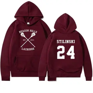 Beacon Hills Hoodie, Retro Lacrosse Sweatshirt, TV Inspired Graphic Hoody