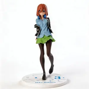 Anime Figure Nakano Miku from The Quintessential Quintuplets 21cm Collectible Model Toy for Fans | Action Figu