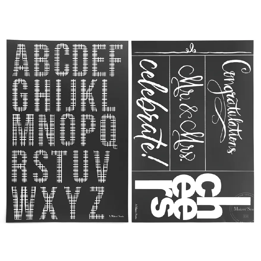 Cheers Stencil Bundle